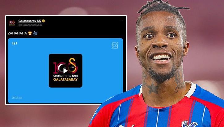 Galatasaray Dan Ezeli Rakibi Fenerbah E Ye Olay Zaha G Ndermesi