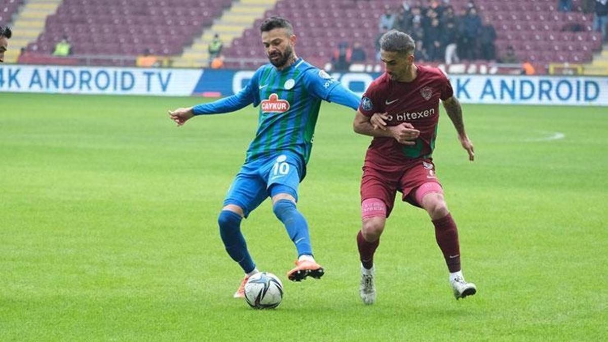 Hatayspor Çaykur Rizespor maçında rekor Süper Lig Haberleri Spor