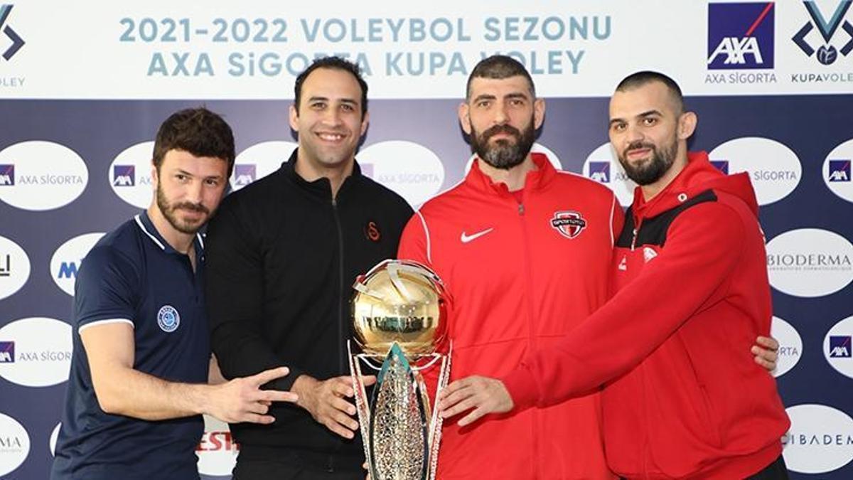 Axa Sigorta Kupa Voley Erkekler Final Etab Bas N Toplant S