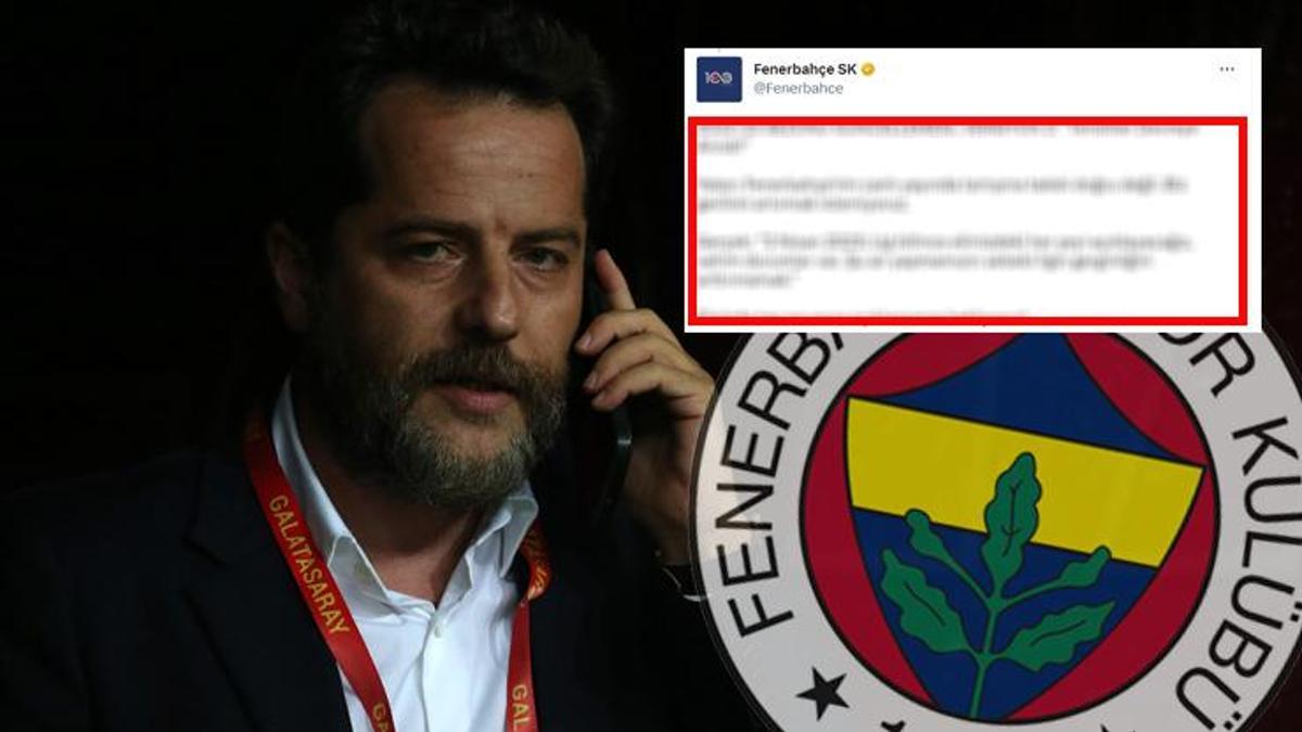 Fenerbahçe den Galatasaray a çağrı Elinizde her ne varsa açıklamanızı