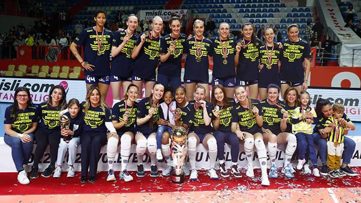 Şampiyon Fenerbahçe Opet in oyuncuları konuştu Voleybol Haberleri Spor