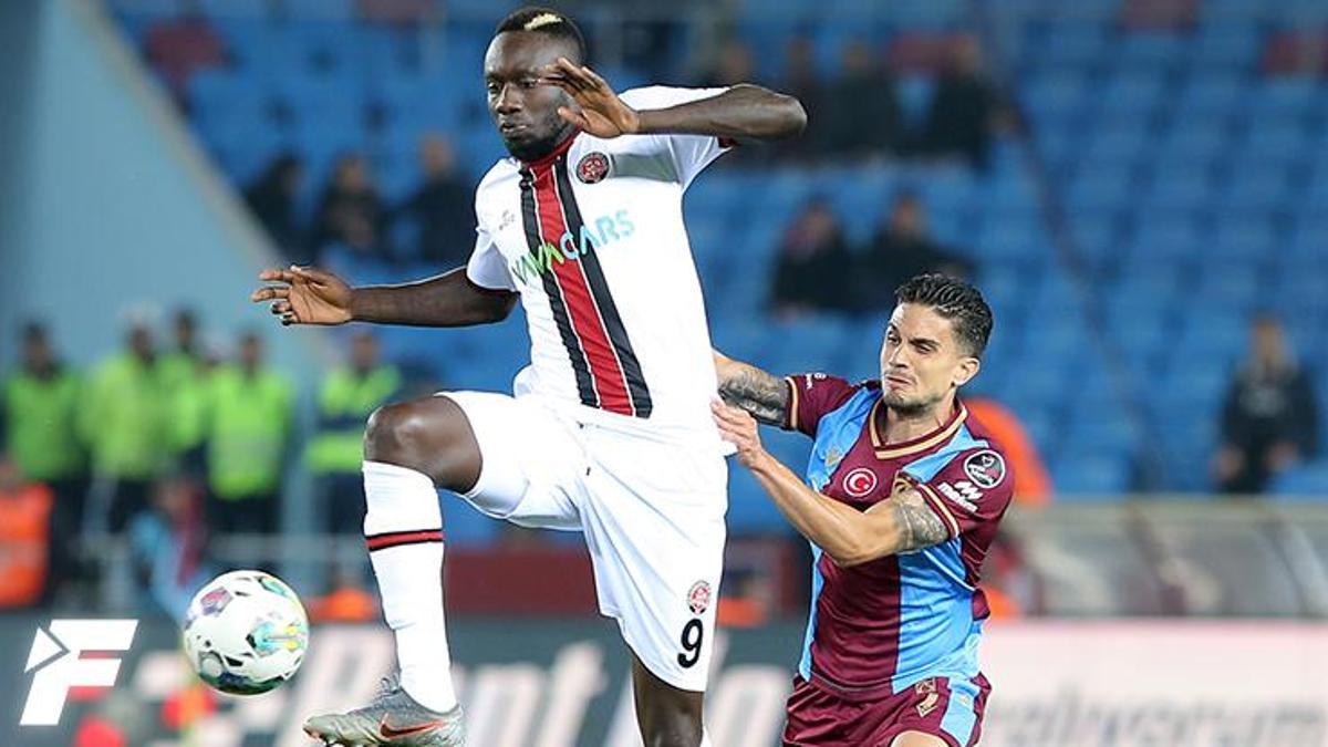 Mbaye Diagne den olay Trabzonspor hamlesi Gol sonrası şaşırtan hareket