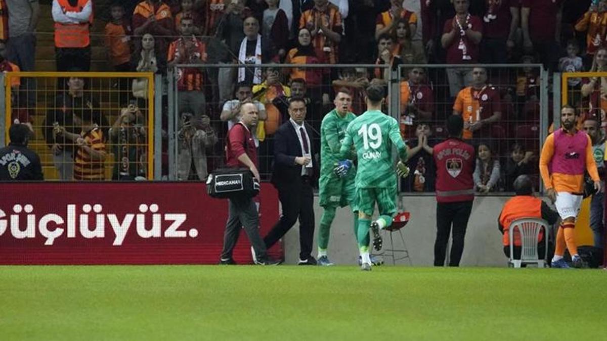 Galatasaray da Günay Güvençe büyük destek Fanatik Gazetesi