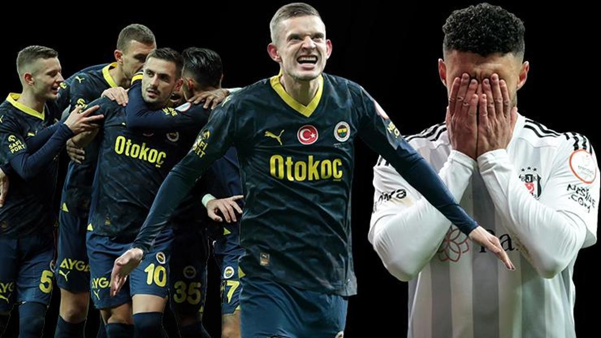 Fenerbahçe Beşiktaş derbisi sonrası dikkat çeken sözler Tarihi fark