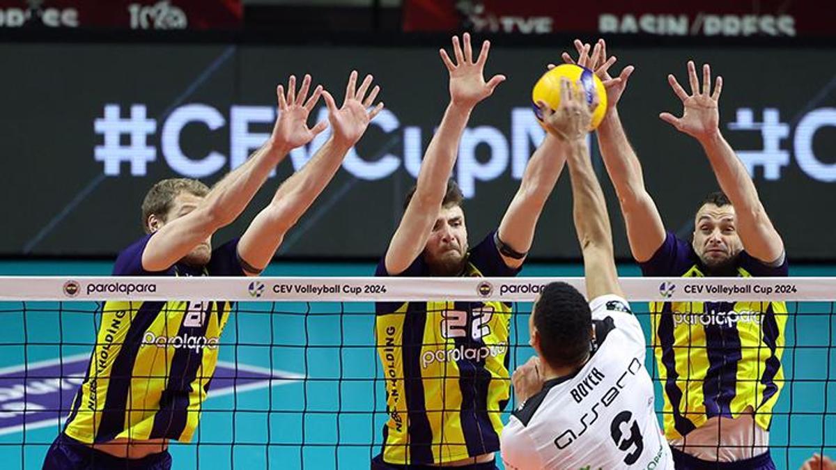 Fenerbah E Parolapara Cev Kupas Na Veda Etti Voleybol Haberleri Spor