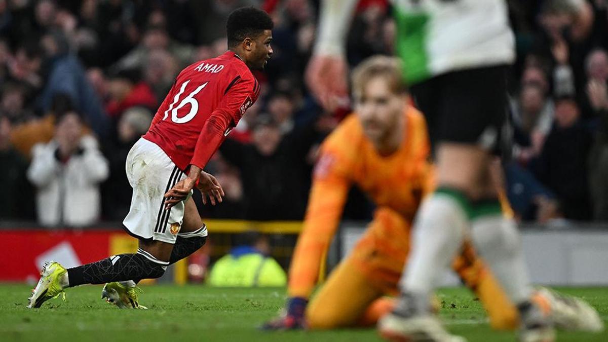 Manchester United Liverpool maç sonucu 4 3 FA Cup ta müthiş son