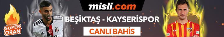 Beşiktaş - Kayserispor maçı iddaa oranları Heyecan misli.comda