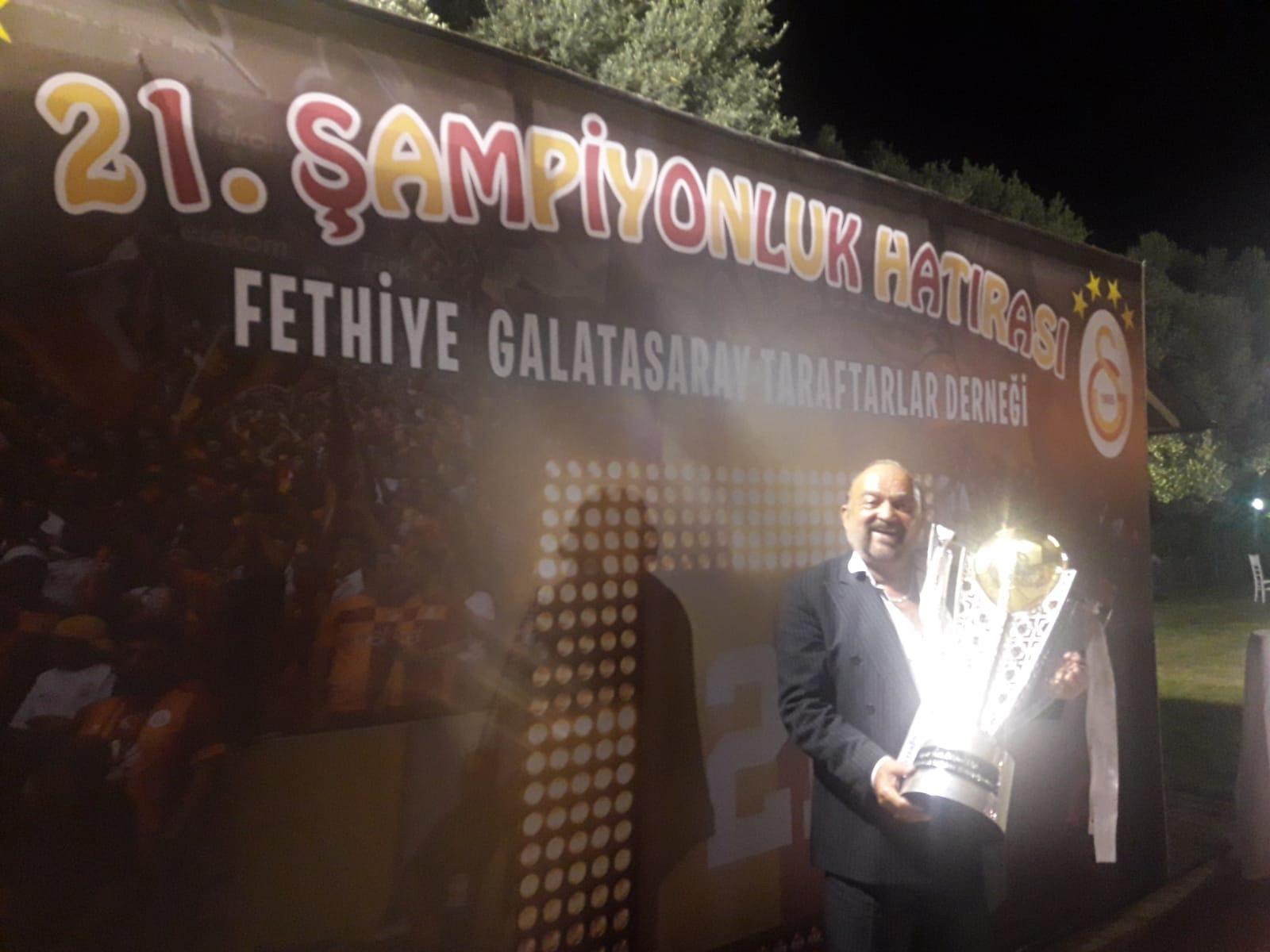Fethiye Galatasarayın şampiyonluğunu kutladı