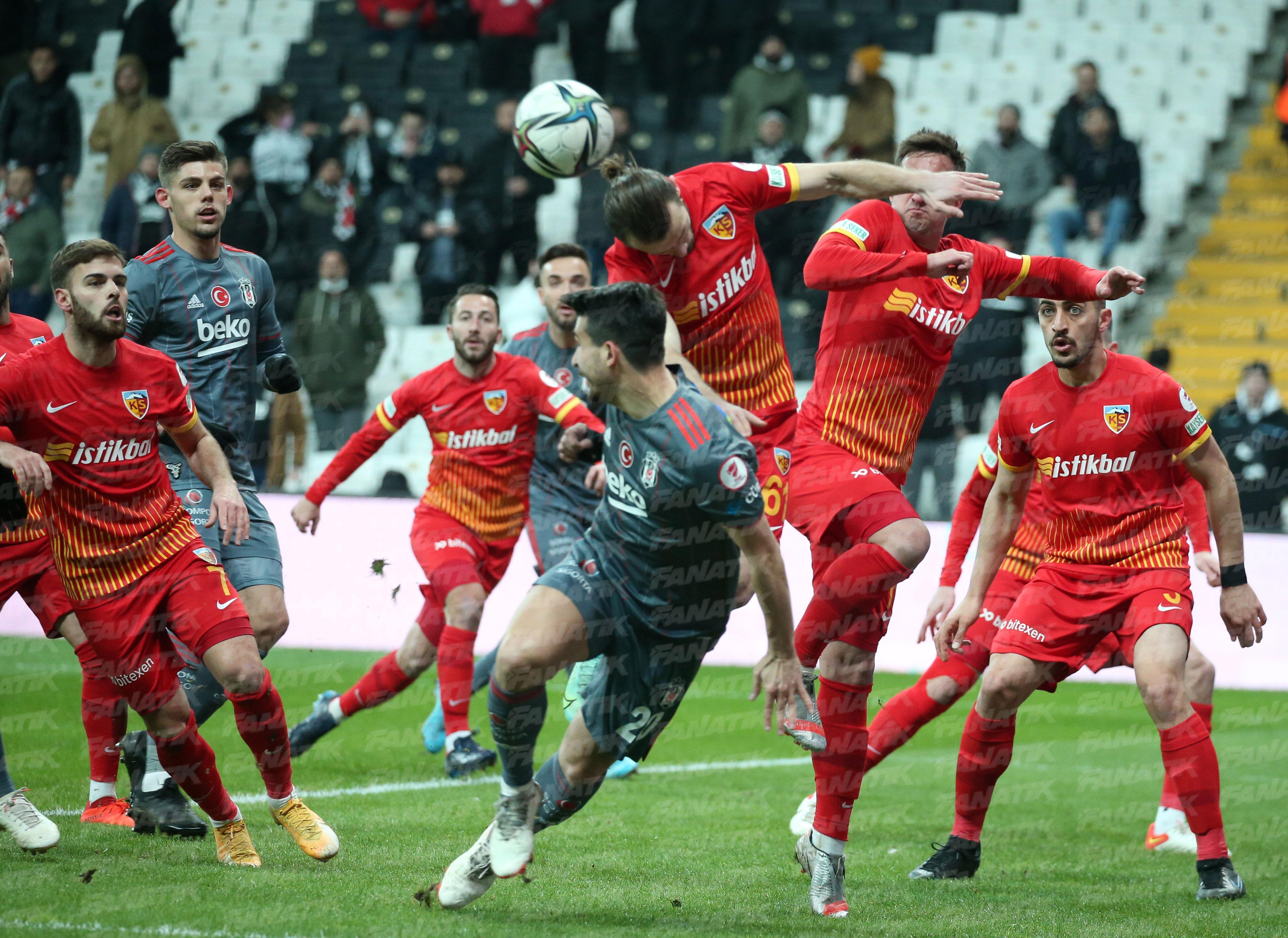 (ÖZET) Beşiktaş - Kayserispor maç sonucu: 1-2