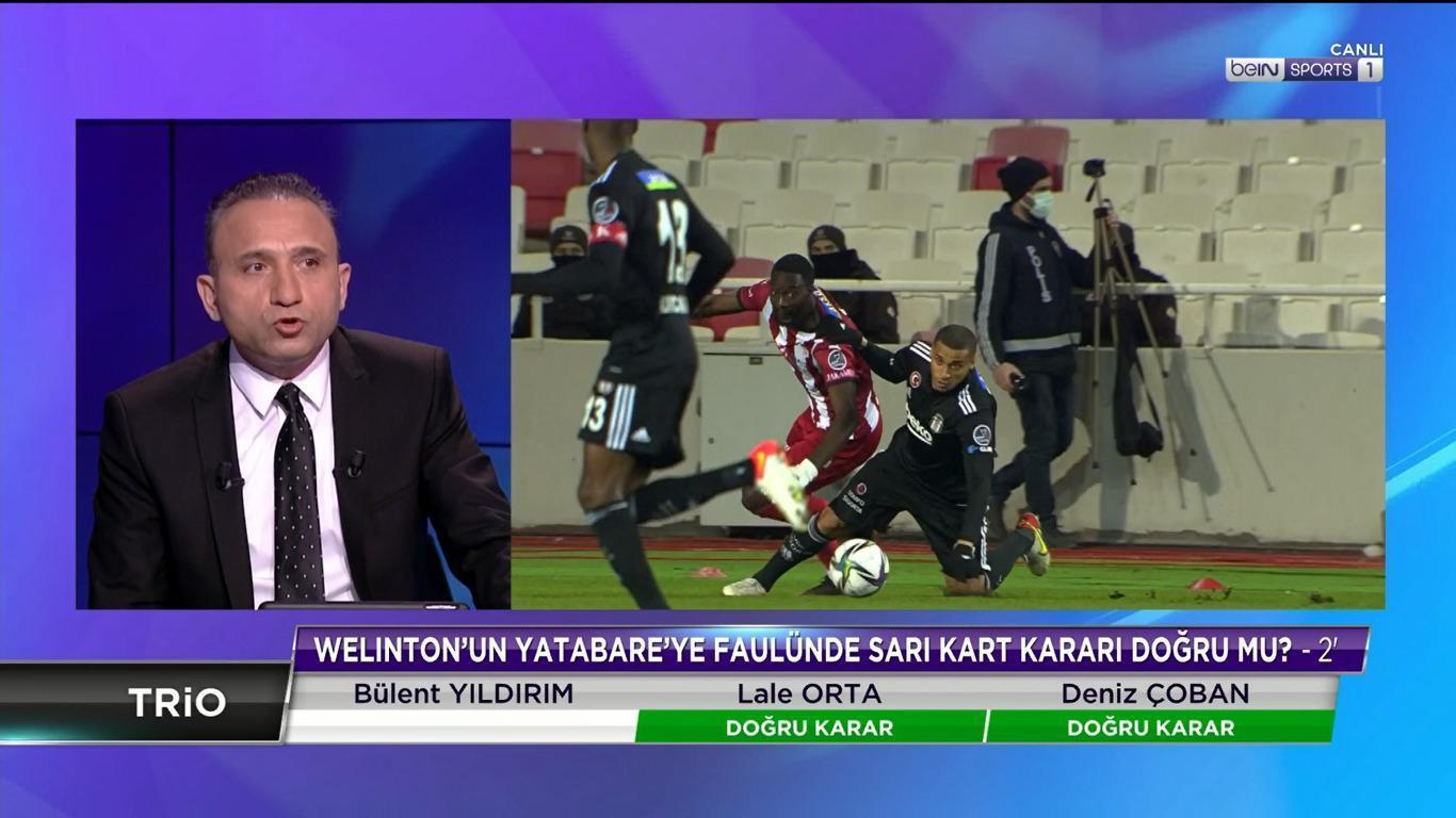 Sivasspor - Beşiktaş maçını Deniz Çoban yorumladı Penaltılar doğru mu