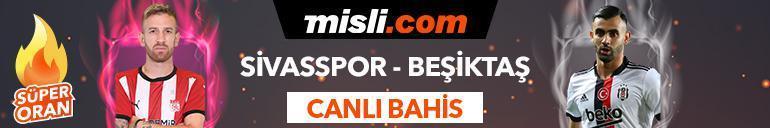 Sivasspor - Beşiktaş maçı iddaa oranları Heyecan misli.comda