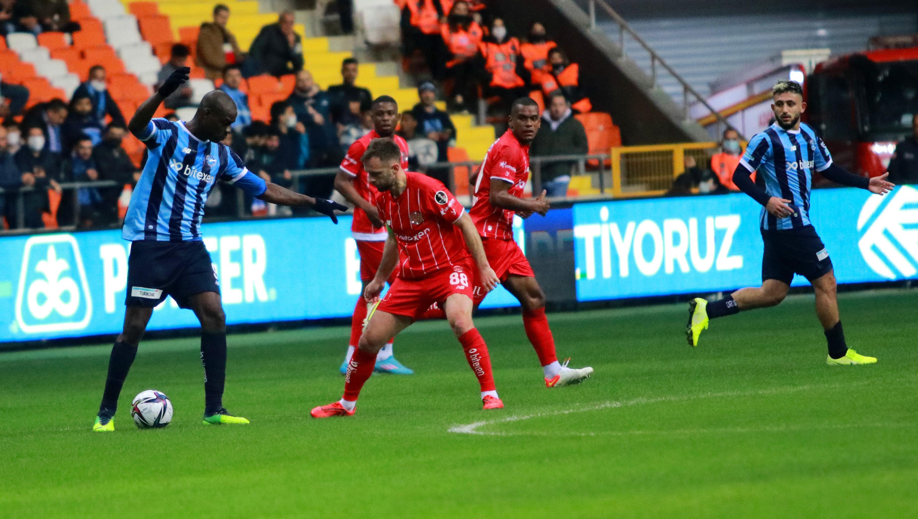 Adana Demirspor - Antalyaspor maç sonucu: 0-0