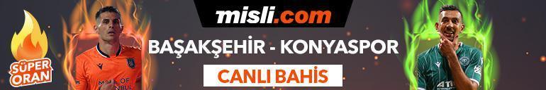 Başakşehir - Konyaspor maçı iddaa oranları Heyecan misli.comda