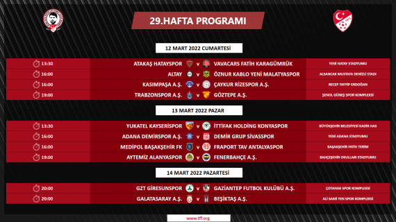 Son dakika | Süper Ligde 27-30. hafta programları açıklandı İşte derbi tarihleri