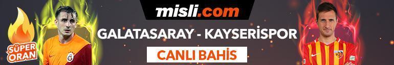Galatasaray-Kayserispor maçı Süper Oranlarla Misli.comda