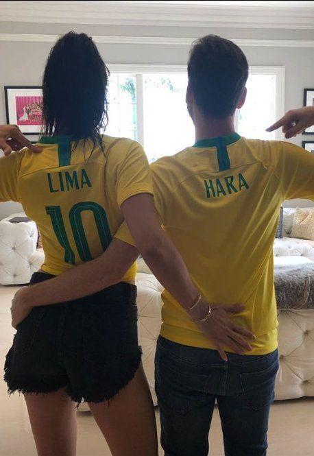 Adrina Lima ve Metin Haradan Brezilya paylaşımı