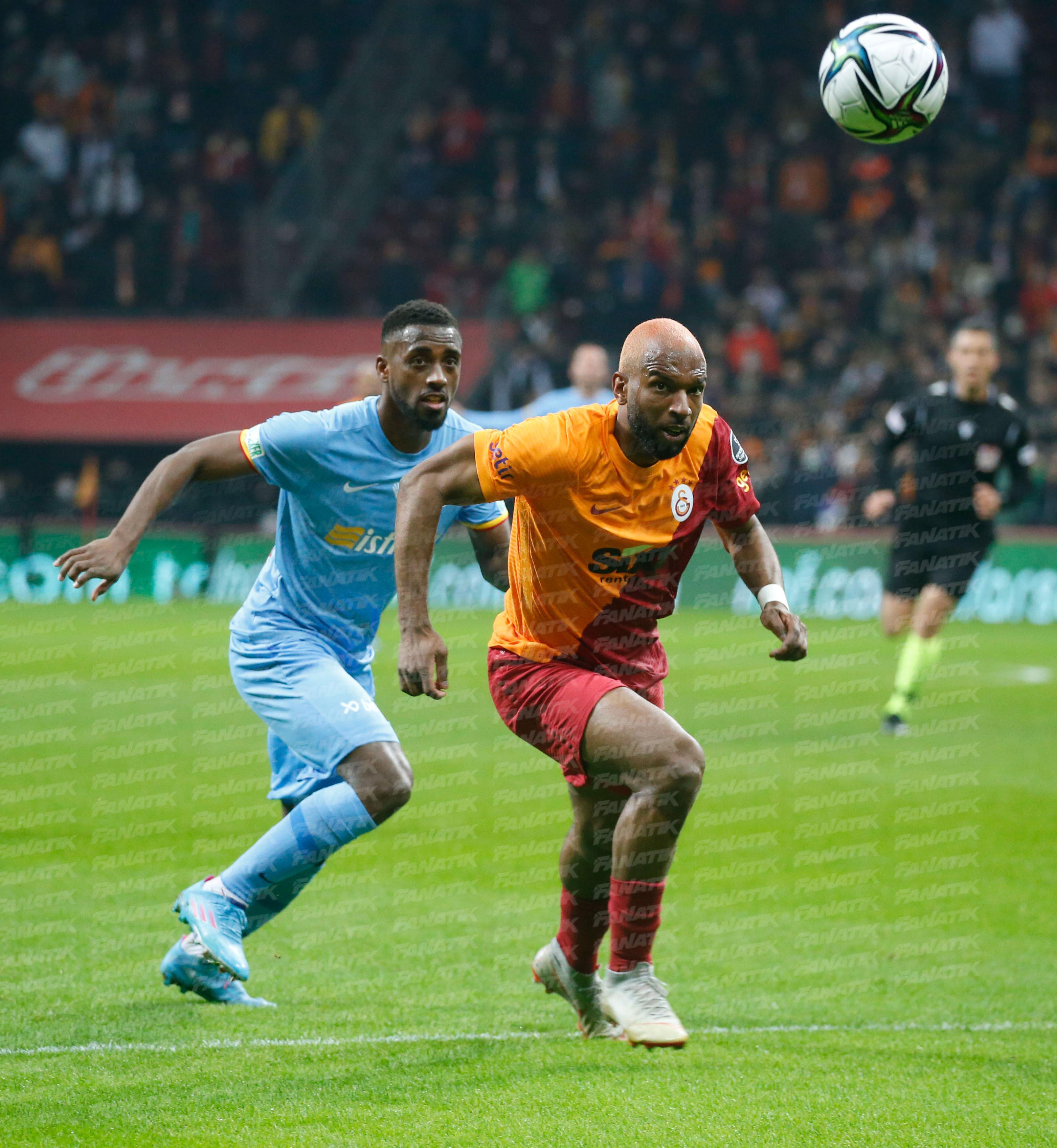 (ÖZET) Galatasaray - Kayserispor maç sonucu: 1-1