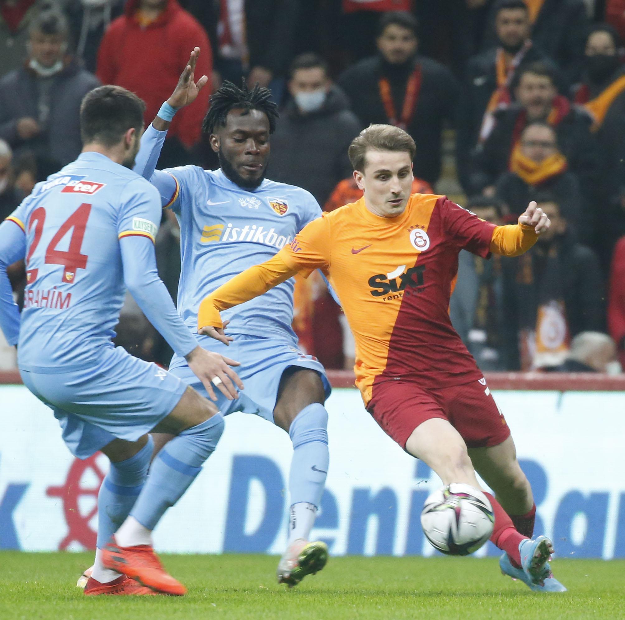 (ÖZET) Galatasaray - Kayserispor maç sonucu: 1-1