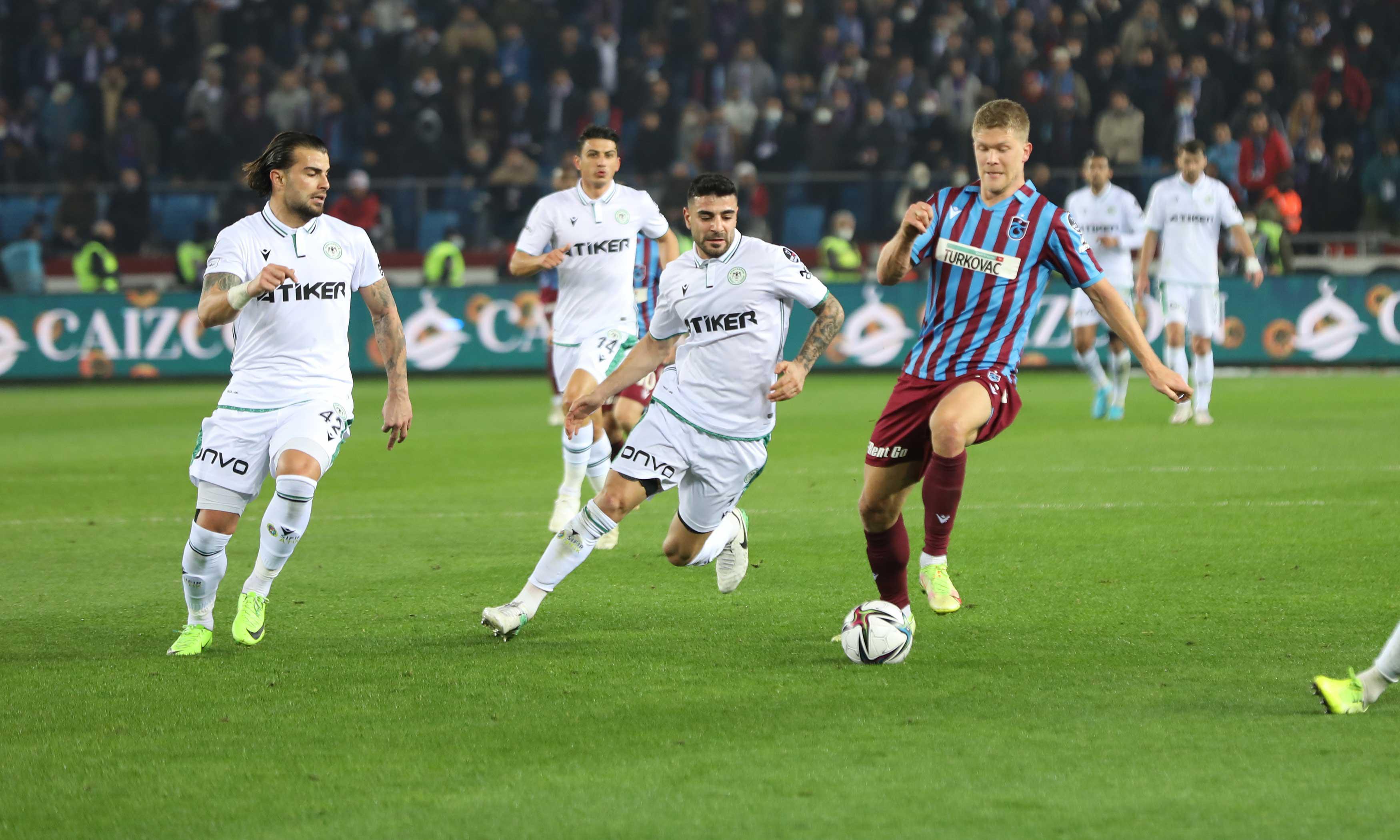 (ÖZET) Trabzonspor - Konyaspor maç sonucu: 2-1