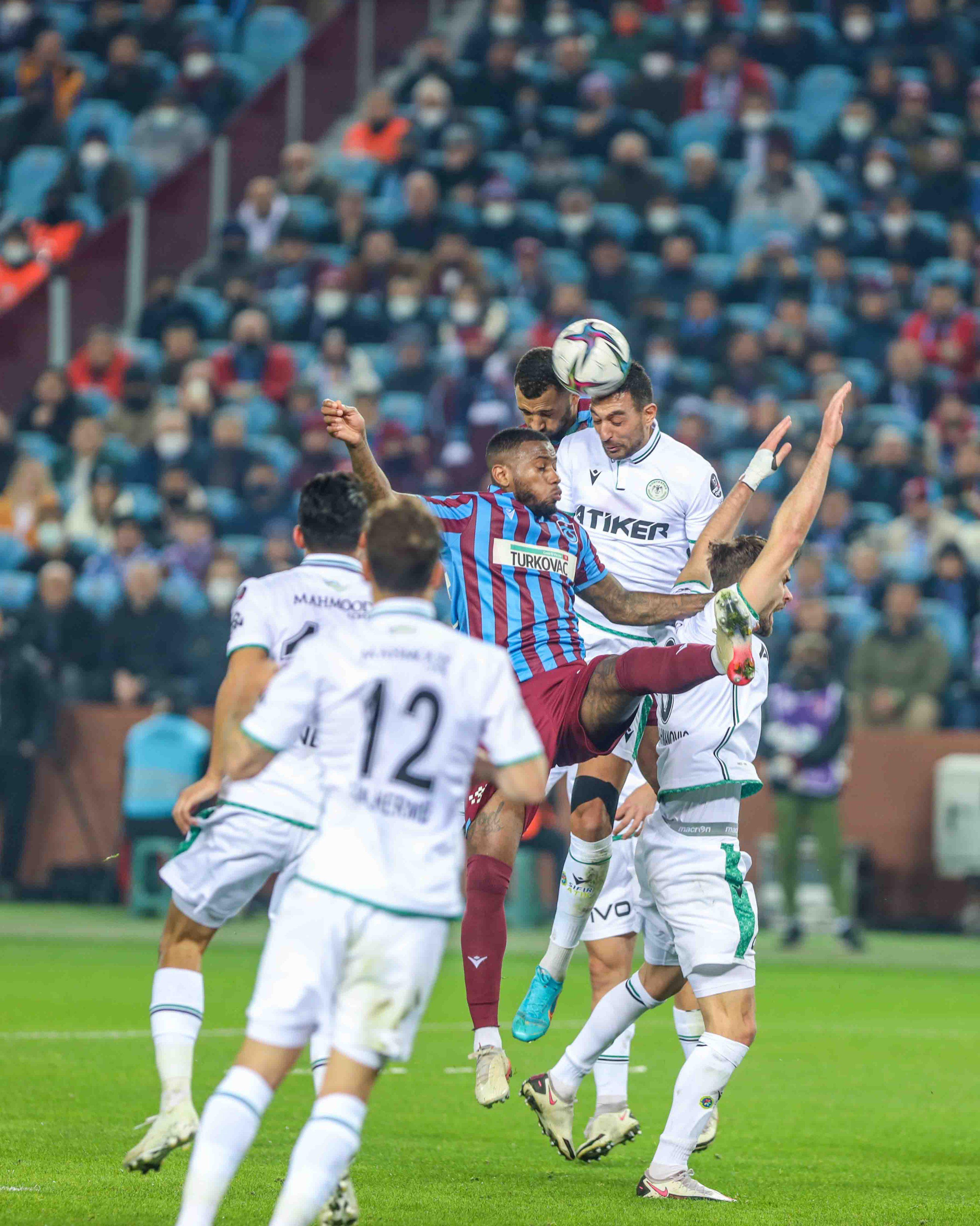 (ÖZET) Trabzonspor - Konyaspor maç sonucu: 2-1