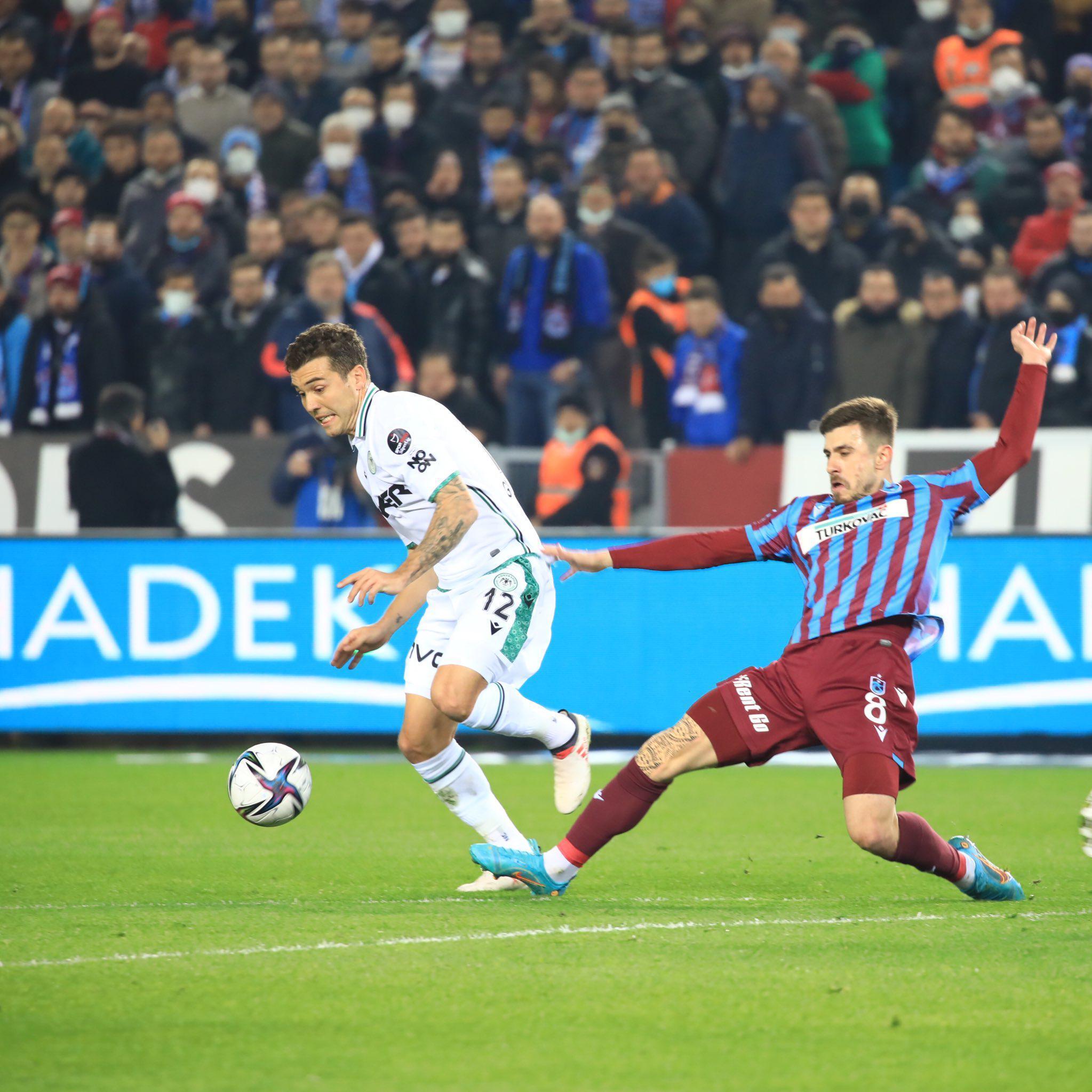 (ÖZET) Trabzonspor - Konyaspor maç sonucu: 2-1