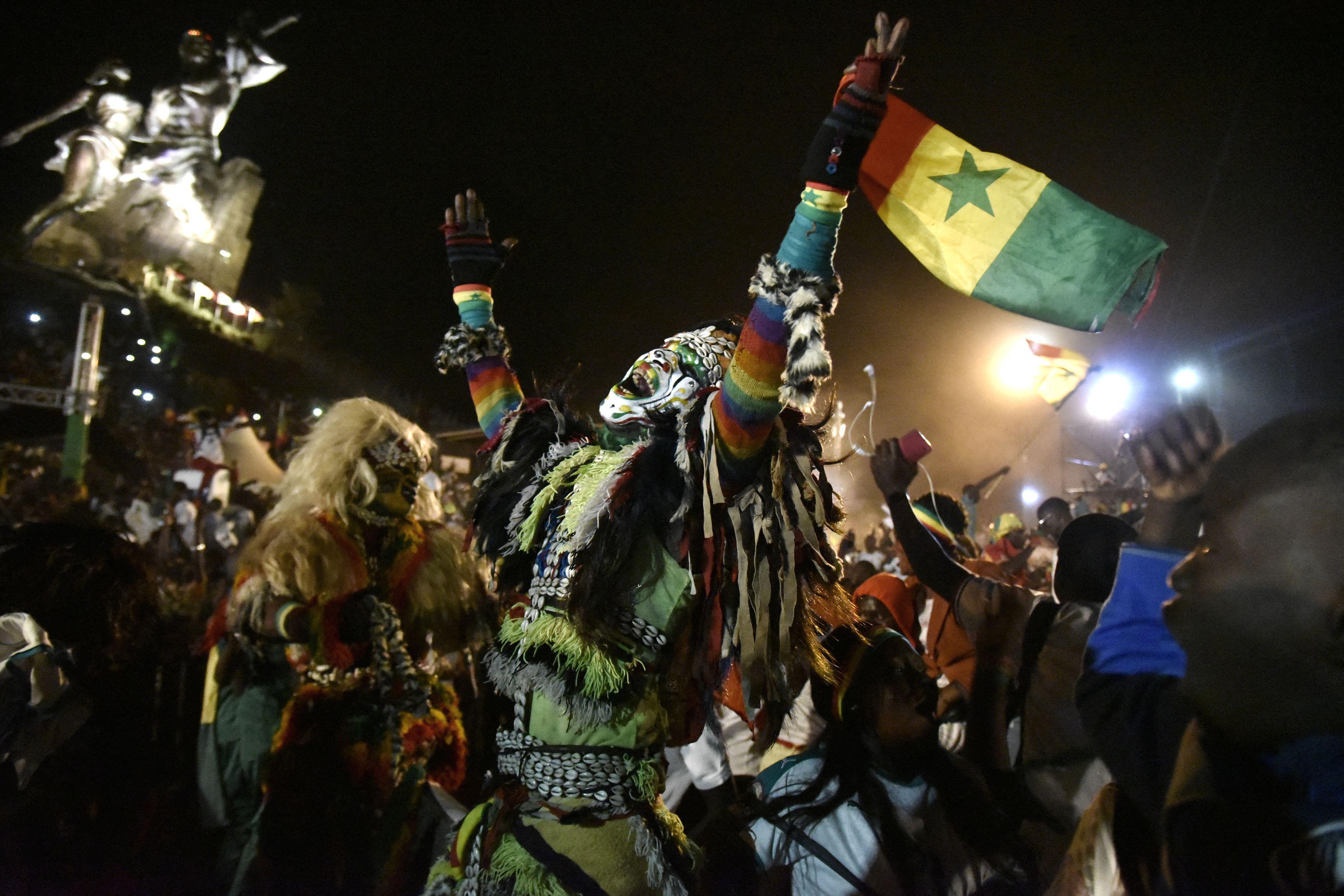 Afrika Uluslar Kupasını kazanan Senegalde bayram var
