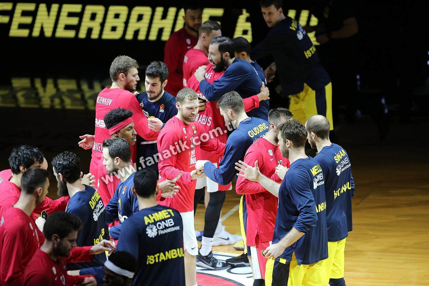 (ÖZET) Fenerbahçe Beko - Olympiacos maç sonucu: 90-75