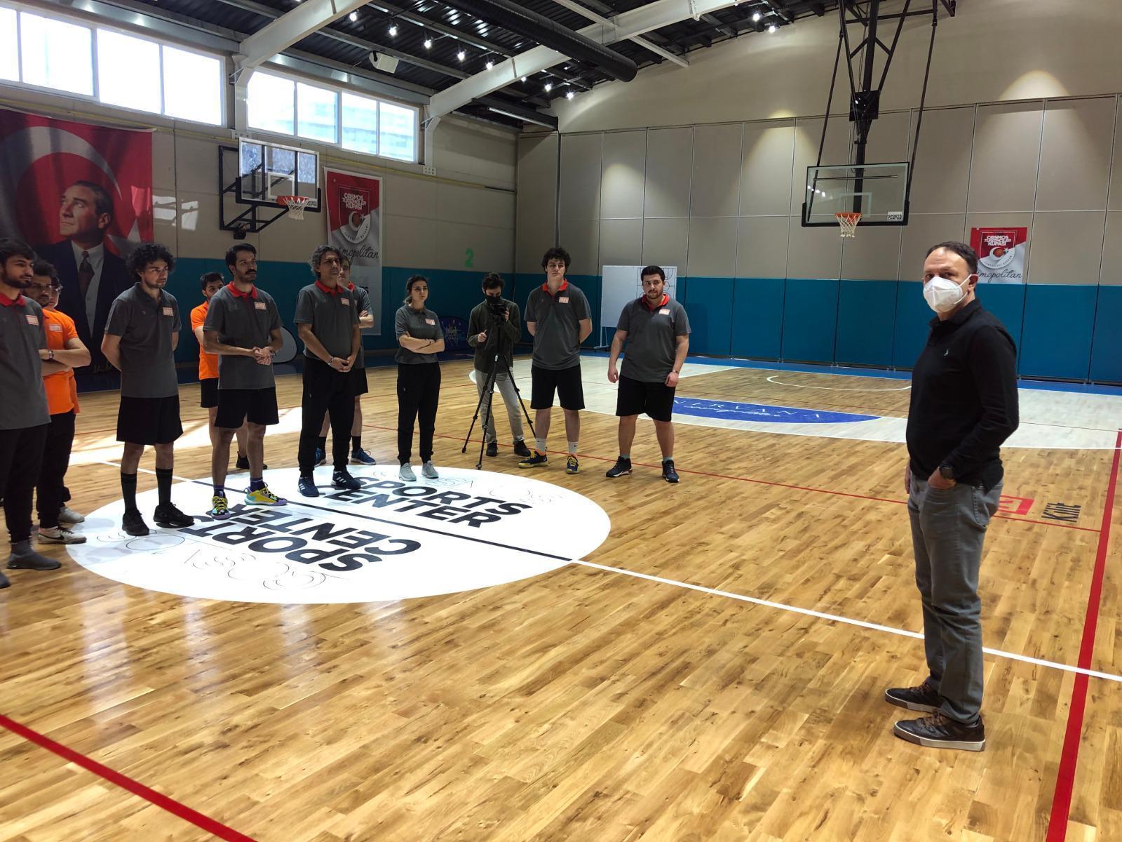 BİDEV Basketbol Gönüllüleri Projesi, Antalyada başladı