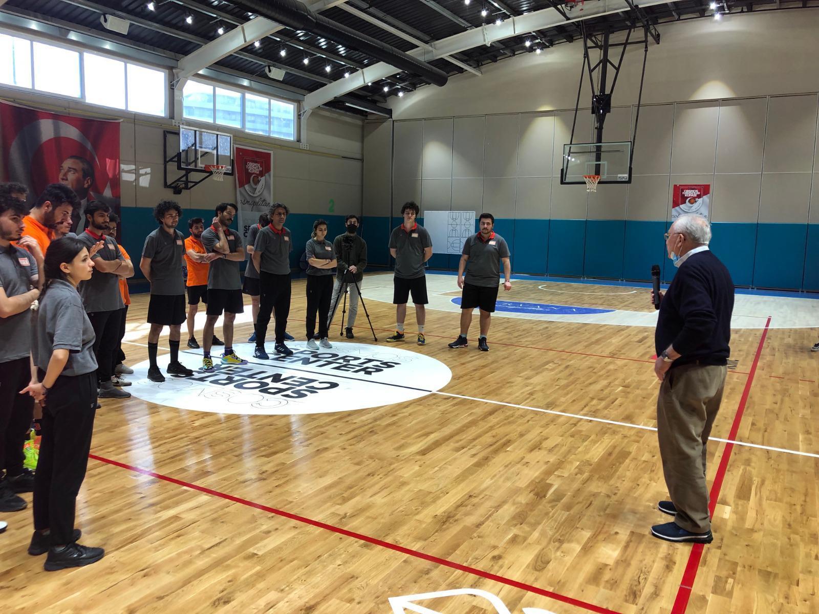 BİDEV Basketbol Gönüllüleri Projesi, Antalyada başladı