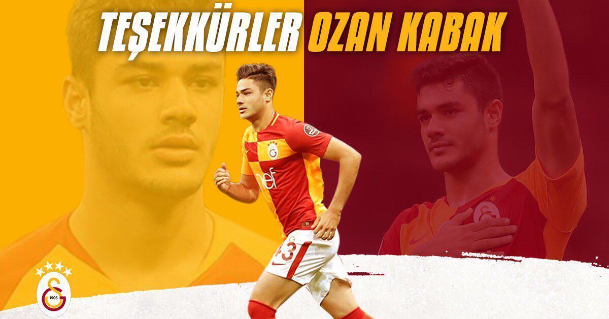Galatasaraydan Ozan Kabaka teşekkür mesajı