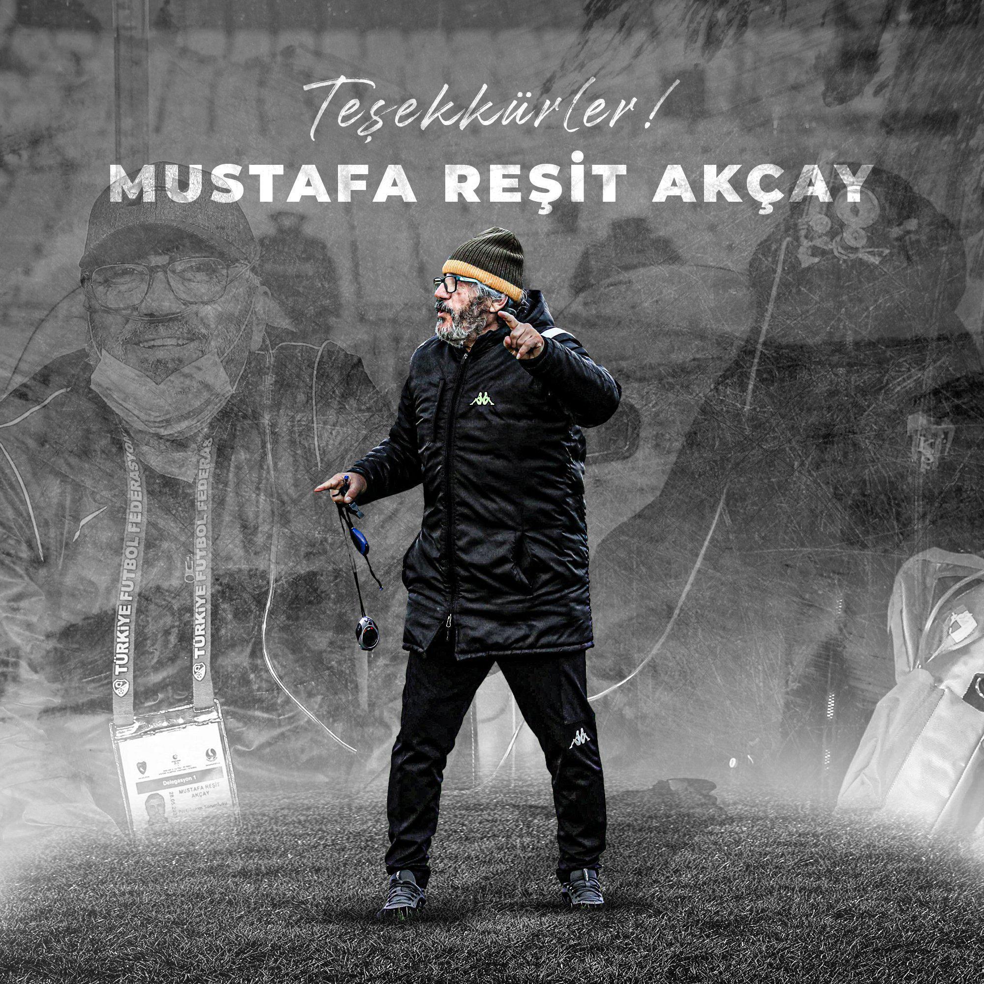 Kocaelispordan Mustafa Reşit Akçaya teşekkür mesajı