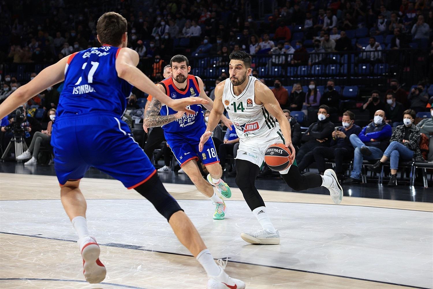 (ÖZET) Anadolu Efes - Panathinaikos OPAP maç sonucu: 82-81