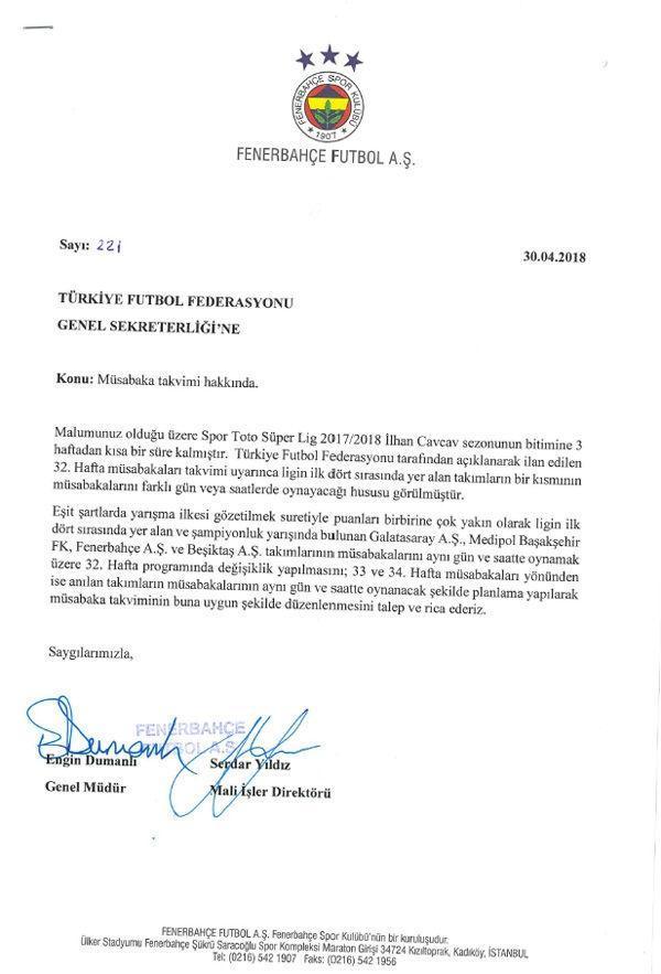 Fenerbahçeden tarihi çağrı