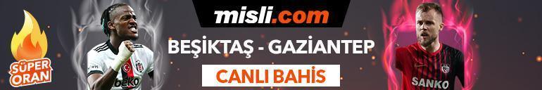 Beşiktaş - Gaziantep FK iddaa oranları Heyecan misli.comda