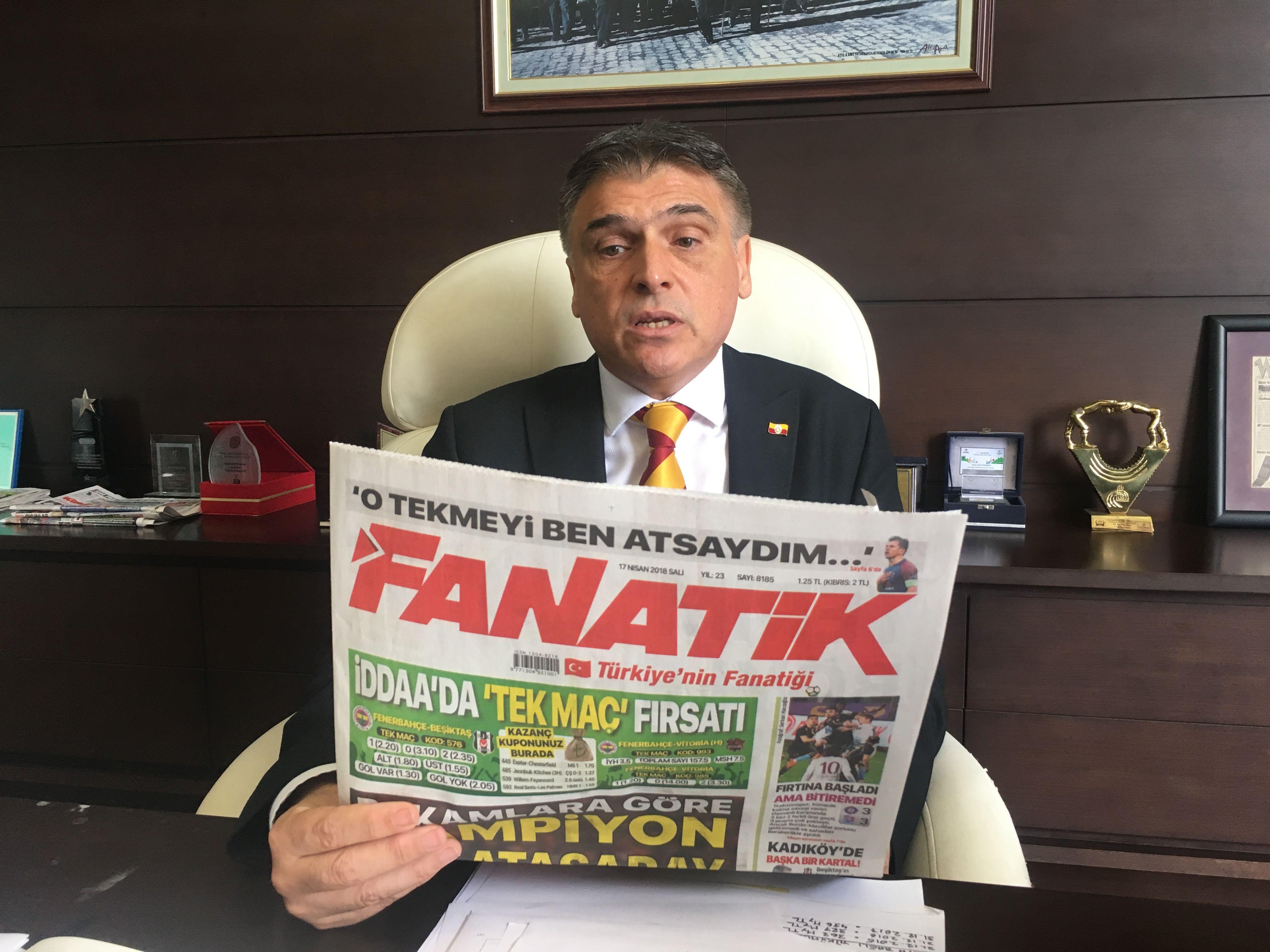 Ali Fatinoğlu: Dursun Özbek tek adam, Mustafa Cengiz yetersiz