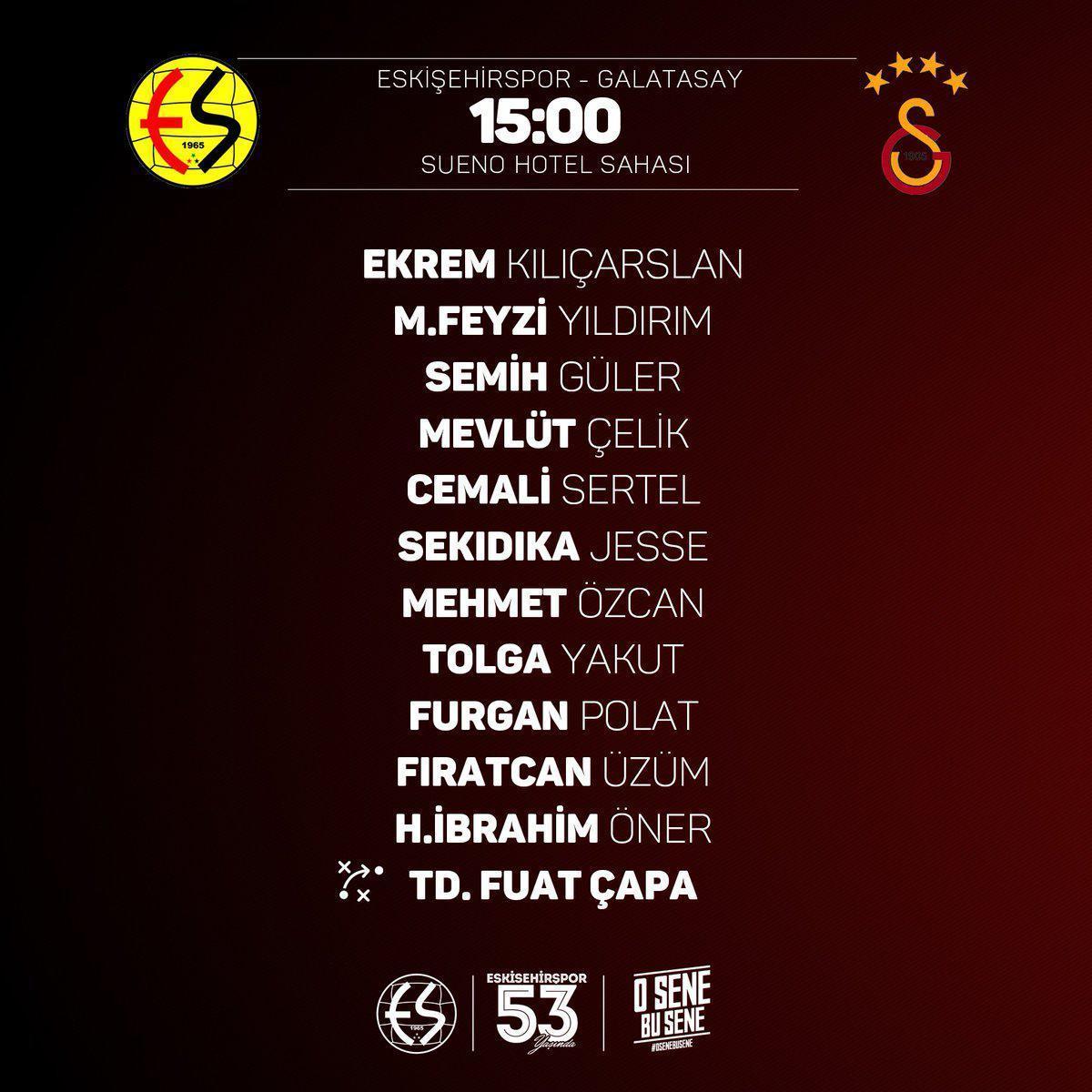 Galatasaray - Eskişehirspor  ( CANLI )