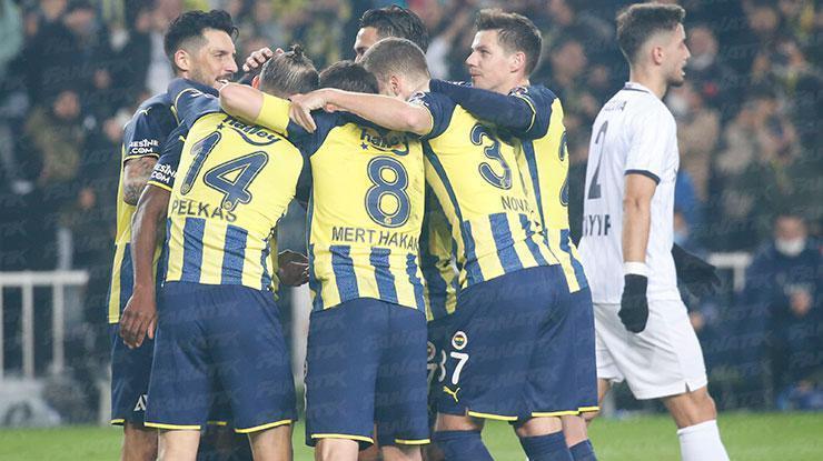 ÖZET Fenerbahçe - Adana Demirspor maç sonucu: 1-2