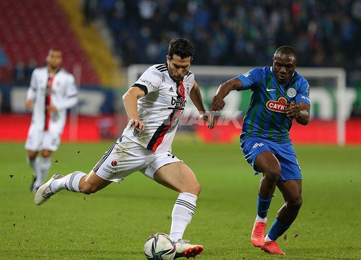 (ÖZET) Rizespor - Beşiktaş maç sonucu: 2-2