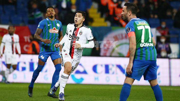 (ÖZET) Rizespor - Beşiktaş maç sonucu: 2-2