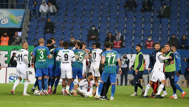 (ÖZET) Rizespor - Beşiktaş maç sonucu: 2-2