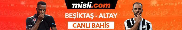 Beşiktaş - Altay maçı iddaa oranları Heyecan misli.comda