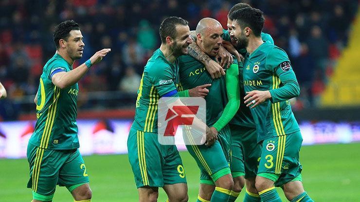 (ÖZET) Kayserispor-Fenerbahçe maç sonucu: 0-5