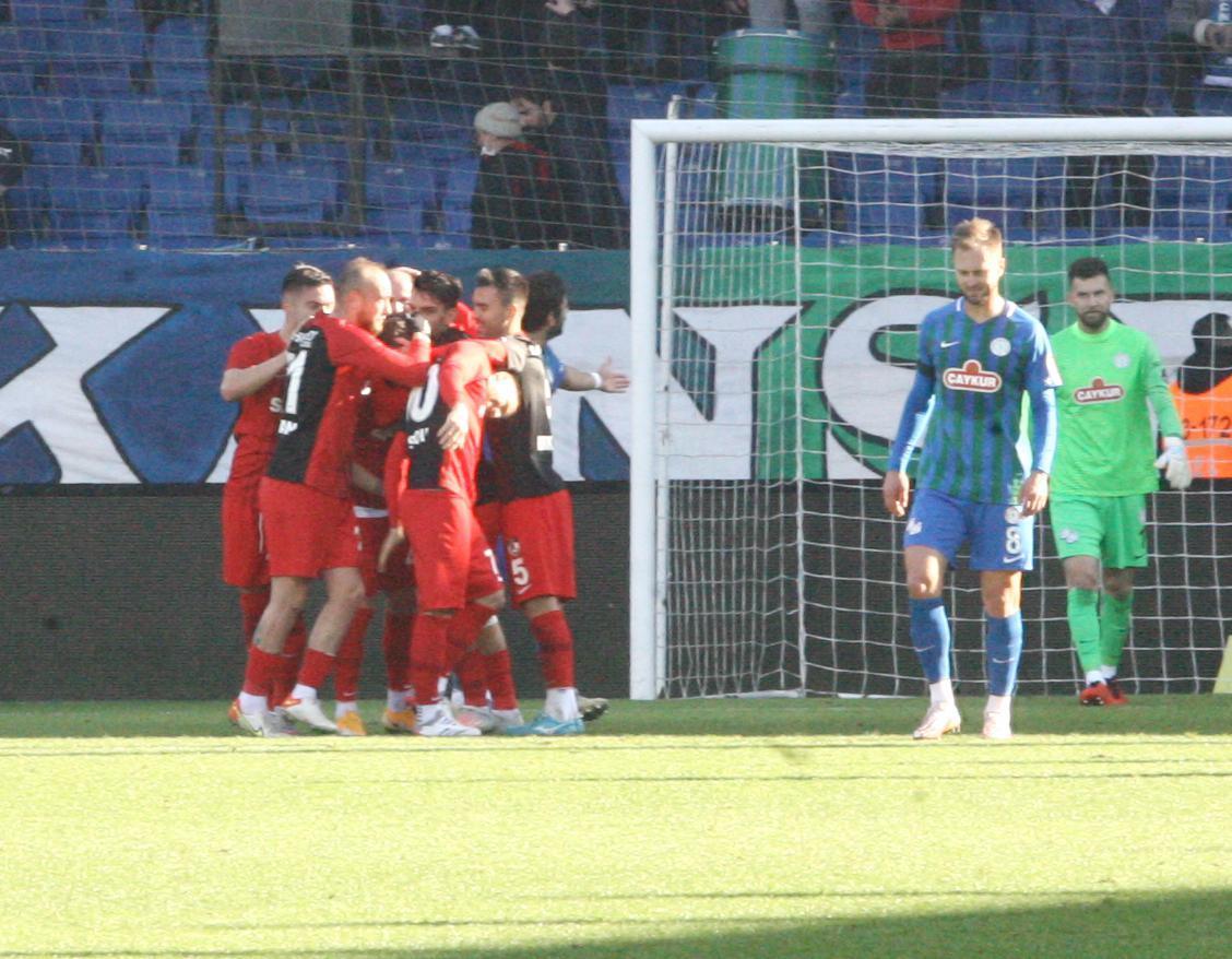 ÖZET | Çaykur Rizespor - Gaziantep FK maç sonucu: 0-1