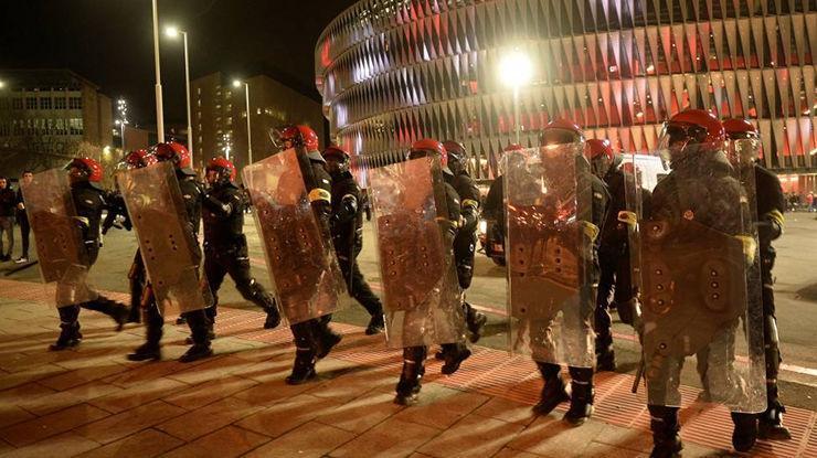 Athletic Bilbao-Spartak Moskova maçı öncesi olay Futbol değil meydan savaşı