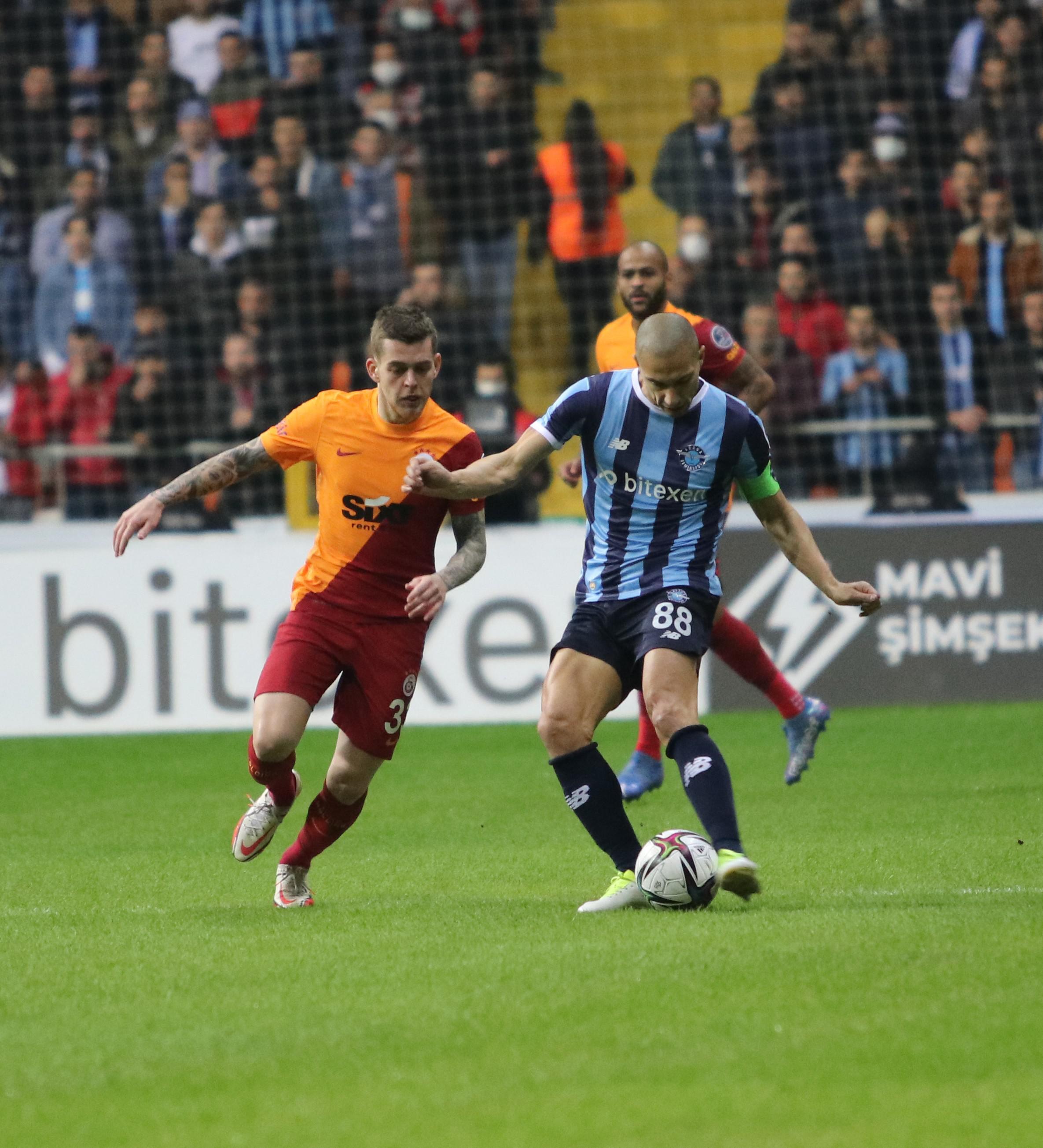 Adana Demirspor - Galatasaray maç sonucu: 2-0 (Maçın Özeti ve Golleri)