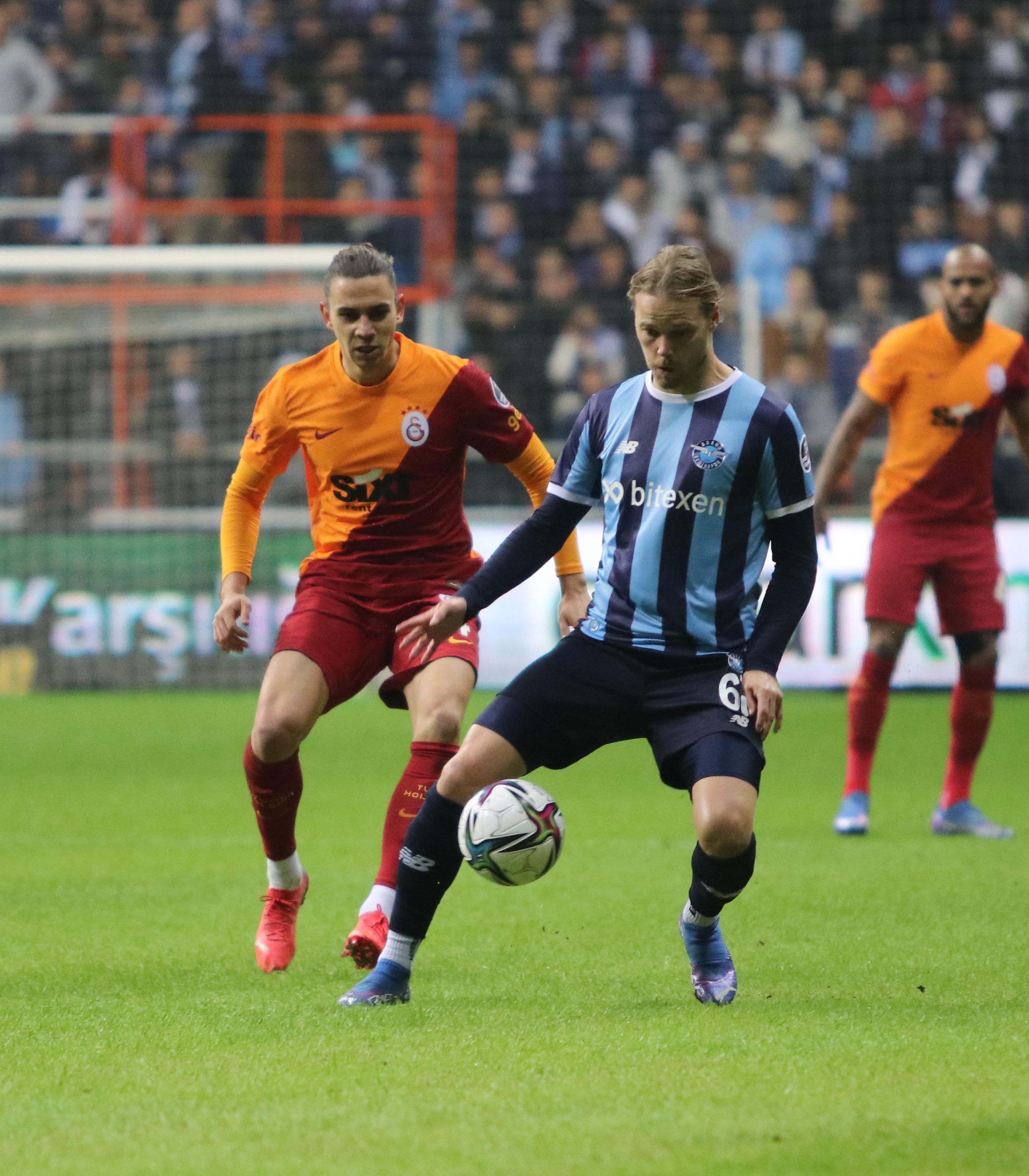 Adana Demirspor - Galatasaray maç sonucu: 2-0 (Maçın Özeti ve Golleri)