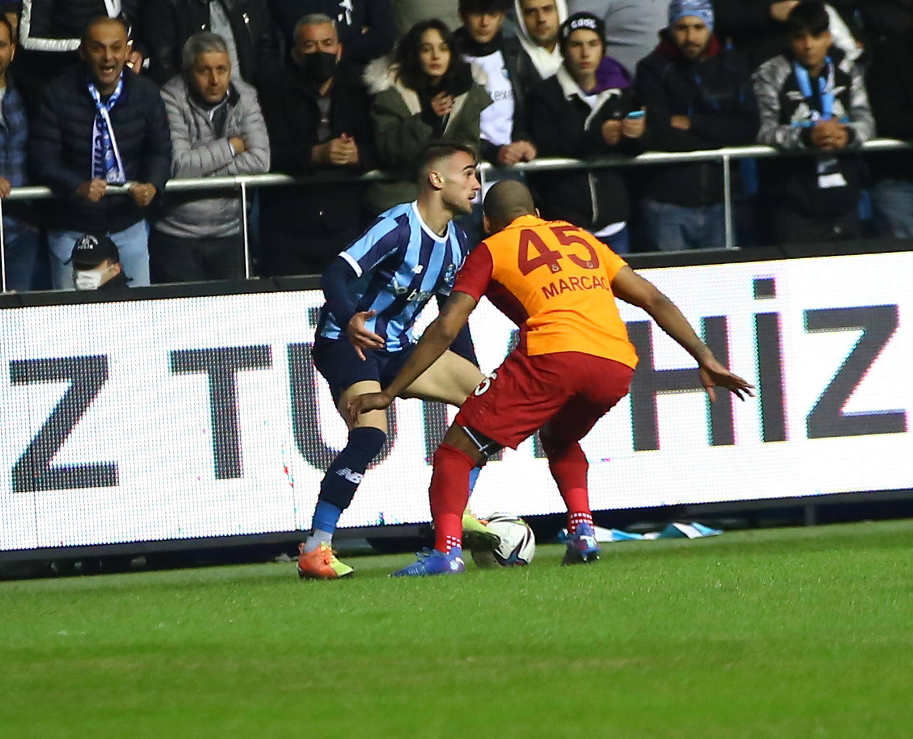 Adana Demirspor - Galatasaray maç sonucu: 2-0 (Maçın Özeti ve Golleri)
