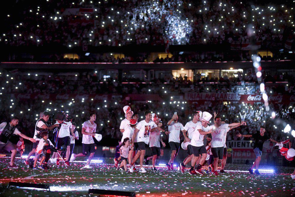 River Plate Monumentalda zaferini kutladı