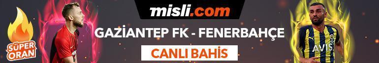Gaziantep FK - Fenerbahçe maçı iddaa oranları Heyecan misli.comda