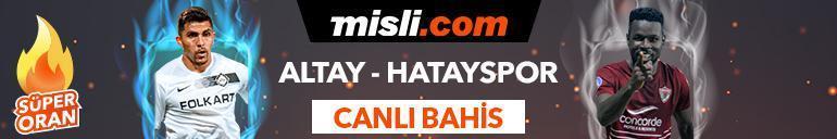 Altay - Hatayspor maçı iddaa oranları Heyecan misli.comda